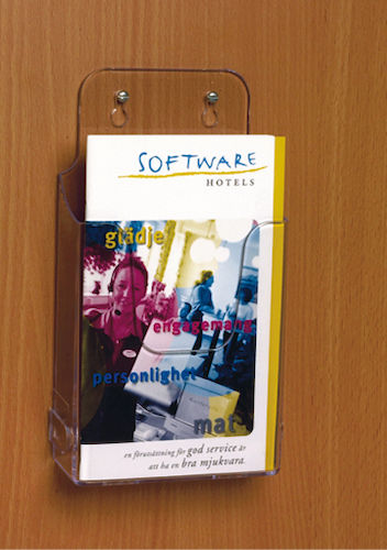 Wall Mounted Leaflet Dispenser