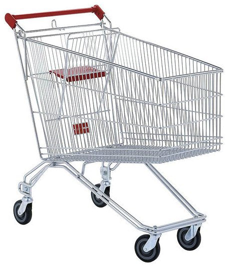 Standard Shopping Trolley - 210 L with Lock