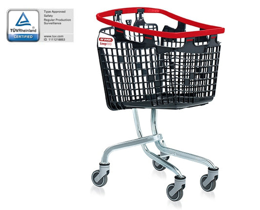 Compact Shopping Trolley - 100L